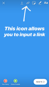 1-Swipe-Up Links in instagram story