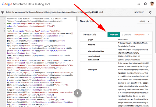 Item No 3: Ensuring that the structured data is coded properly